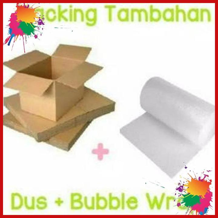 

bubble wrap + dus packing barang dengan berat atau volume per 1 kg [stm]