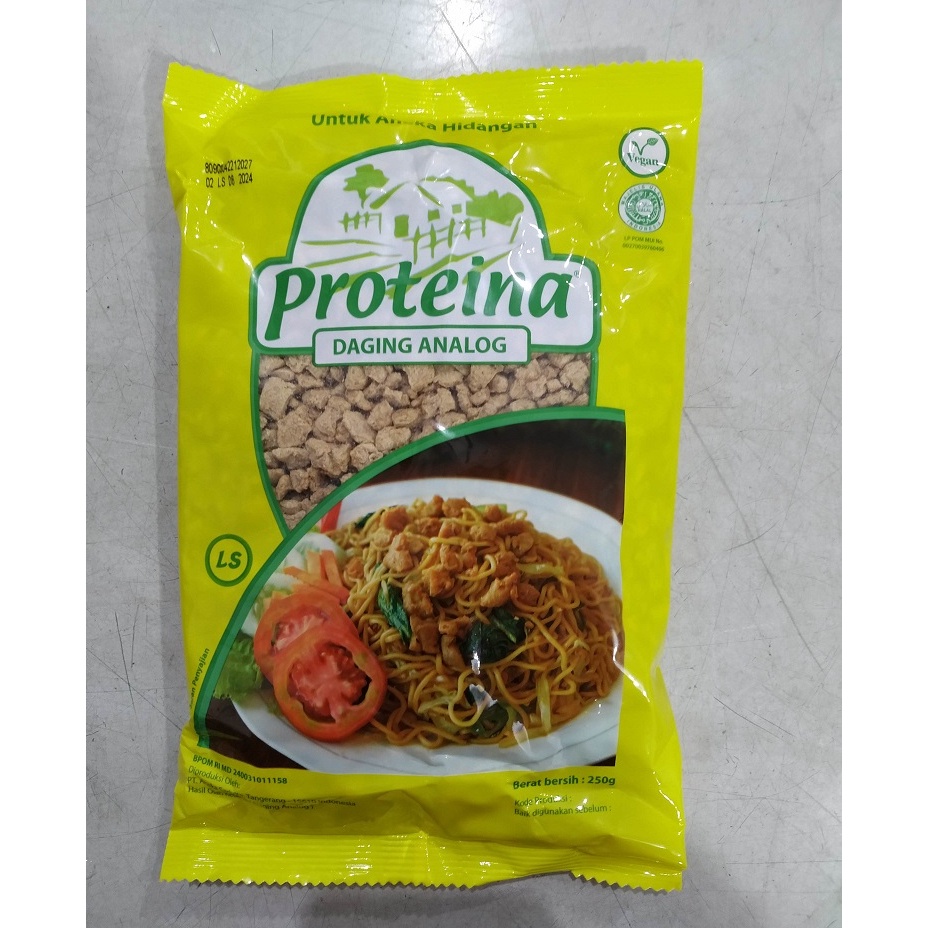 

❀Harga Promo KCP7N Proteina LS 250 gram / Protein Nabati / Daging Nabati / Protena / Daging Vegetarian C45 ➡Ready stock