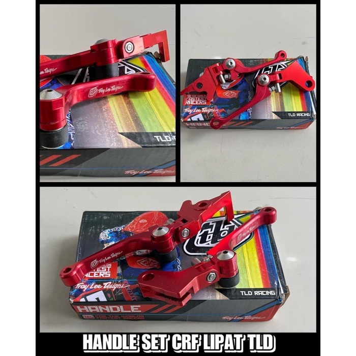 Handle Handel Handfat Rem Lipat Full CNC CRF 150 150L New TLD