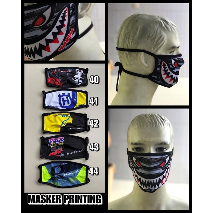 Masker Kain 3D Premium / 3D Mask / Masker Kain Earloop