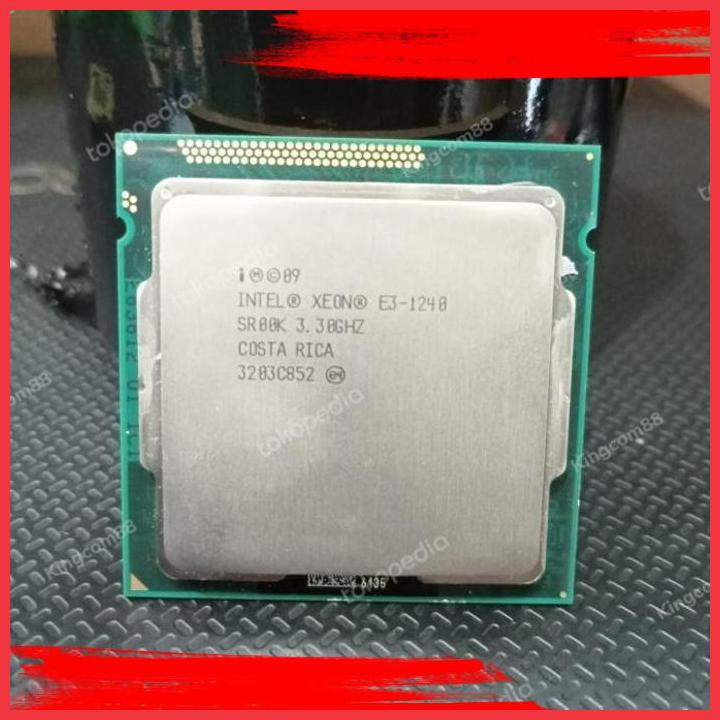 (kcd) processor intel xeon e3-1240 lga 1155