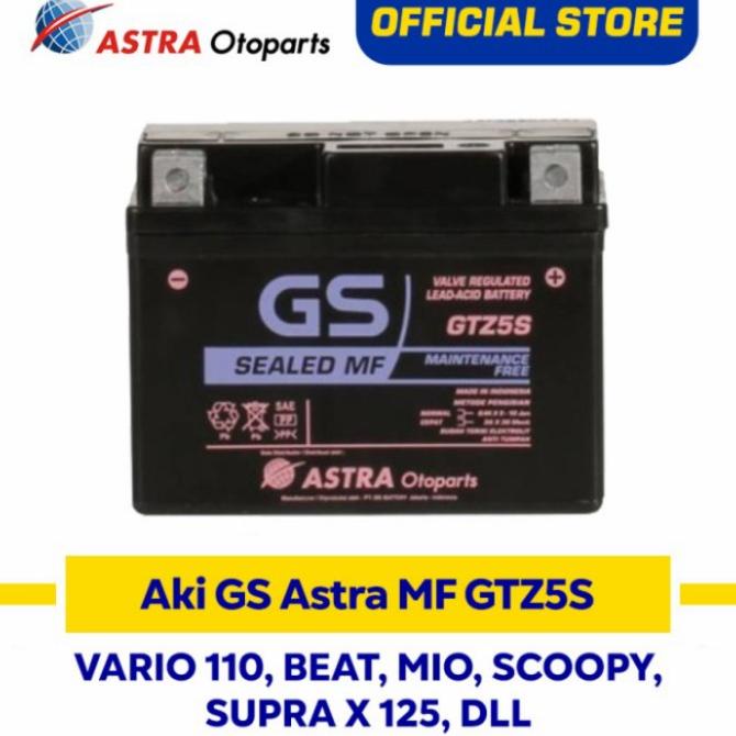 Aki Gtz5S Gs Astra Original