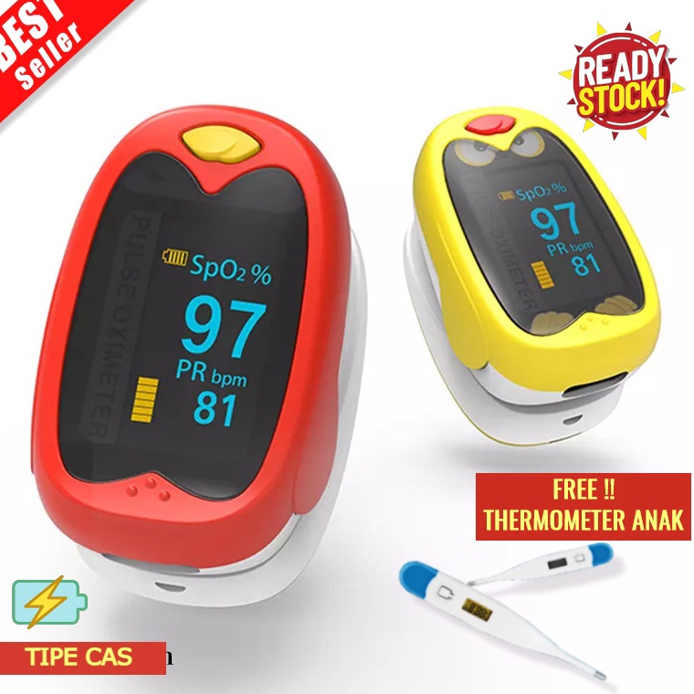 [KODE PRODUK 7ESMJ8685] PROMO Oximeter Bayi Anak Anak SpO2 Oksimeter Bayi Alat Saturasi Oksigen Bayi