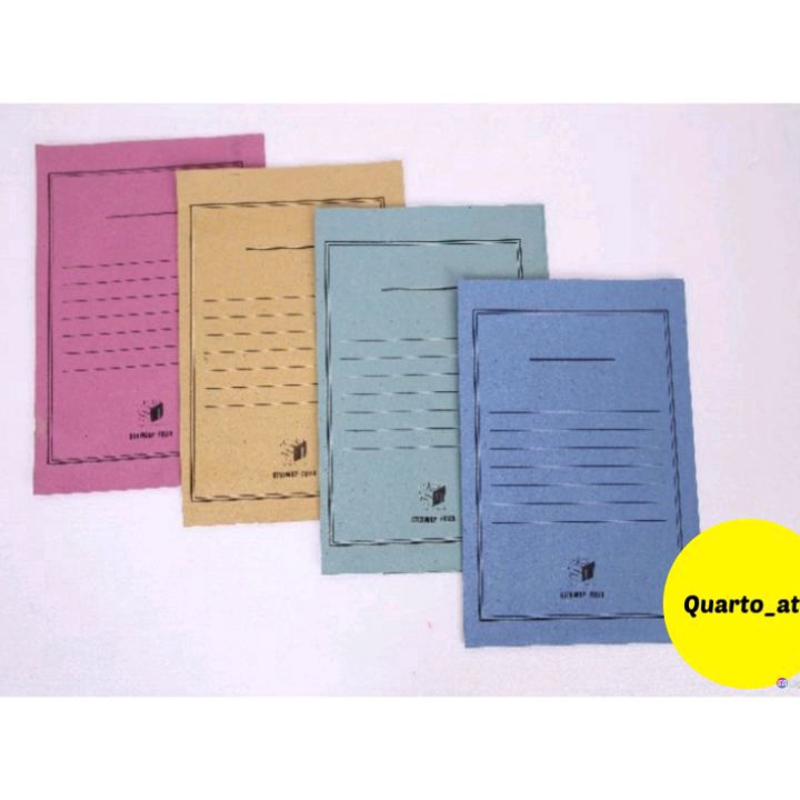 

♧ VIII 17101 (50 pcs) Stopmap Kertas Folio / Map Kertas Murah ♠ ♝