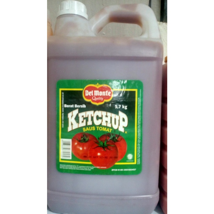 

Delmonte Ketchup (Saus Tomat) 5,7 Kg