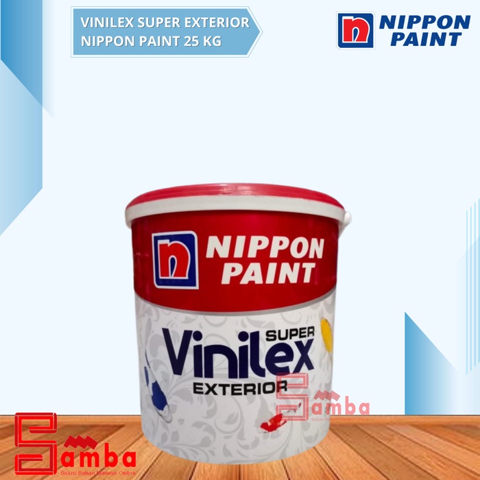 VINILEX SUPER EXTERIOR 25 KG NIPPON PAINT CAT TEMBOK VINILEX SUPER