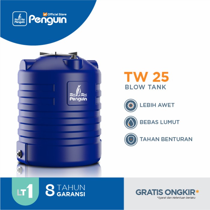 Penguin Pinguin Tangki Toren Tandon Air TW 25 250 liter