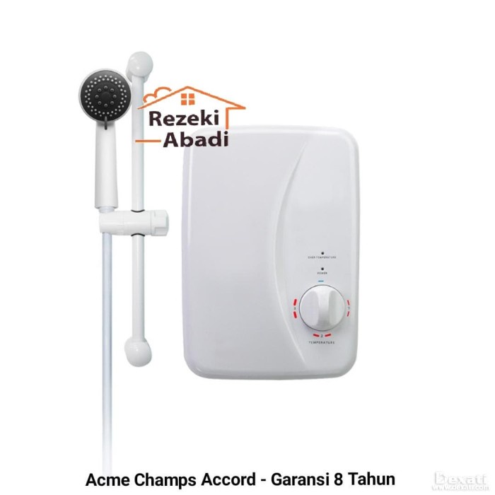 Acme Champs Tipe Accord / Water Heater Instant Acme /Mesin Pemanas Air