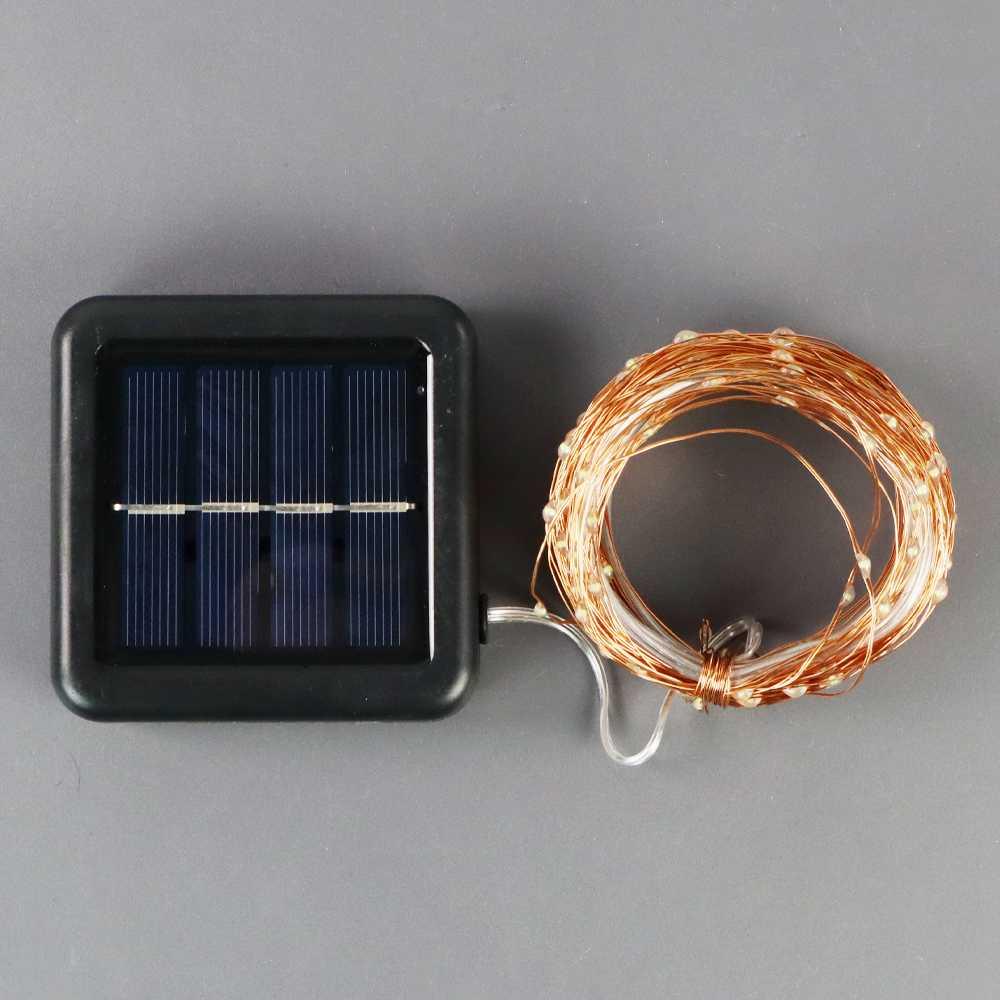 OKAL Lampu Hias Tumblr String Lights 200 LED 22 Meter with Solar Panel - OKLED22