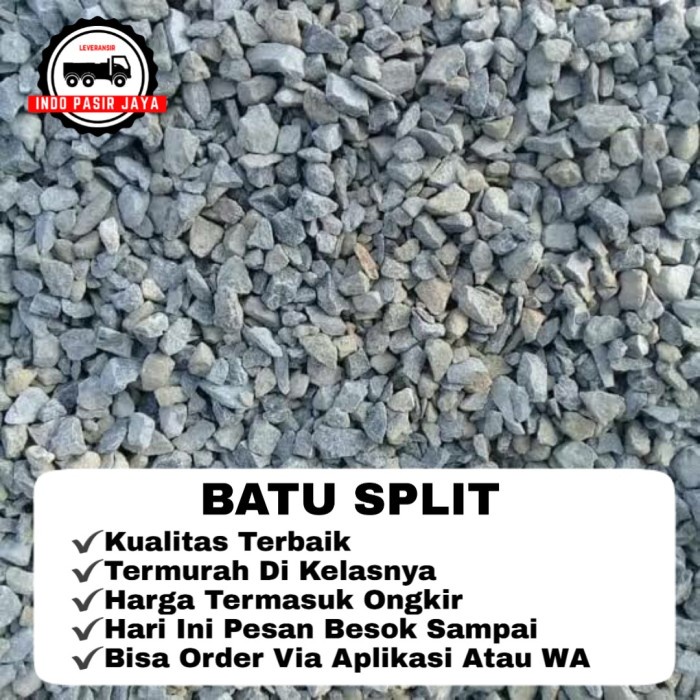 BATU SPLIT 7 Kubik / FREE ONGKIR