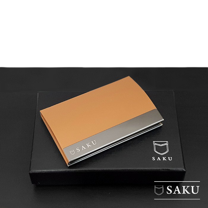 

Dompet Kartu Nama Saku Kotak Kartu Nama Kulit Business Card Holder Brz