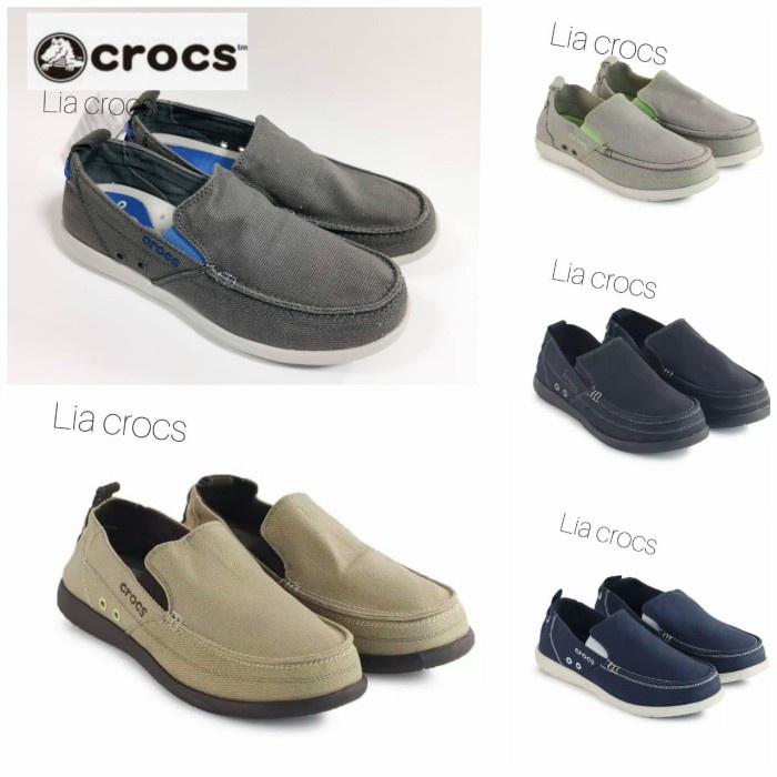 Terlaris Sepatu Pria Crocs Walu Men / Crocs Walu Man