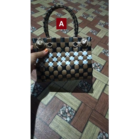 Anyaman Cantik Bahan Tas Anyaman Cantik Bahan Plastik Lokal