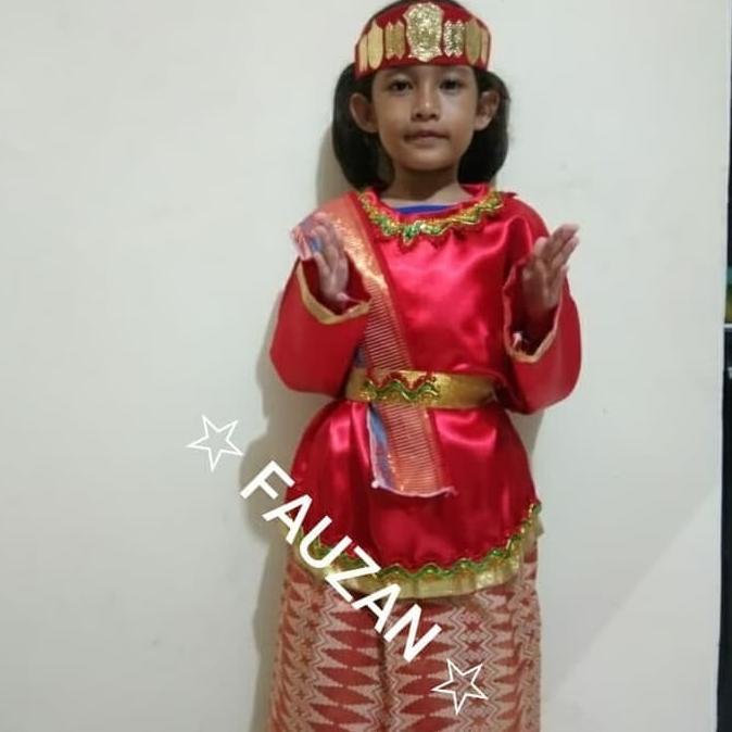 Baju Adat Batak TK // Pakaian Batak anak
