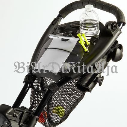 Trolley Golf 3 Wheel Inesis Roda Compact Golf Trolley Tas Golf Black