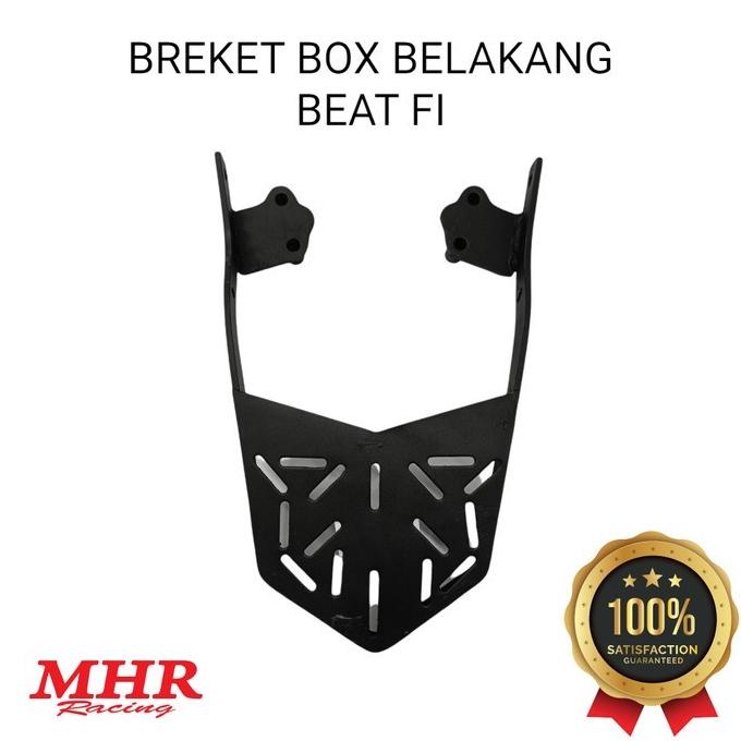 Breket Box Beat Fi Mhr Racing Dudukan Bagasi Belakang Motor