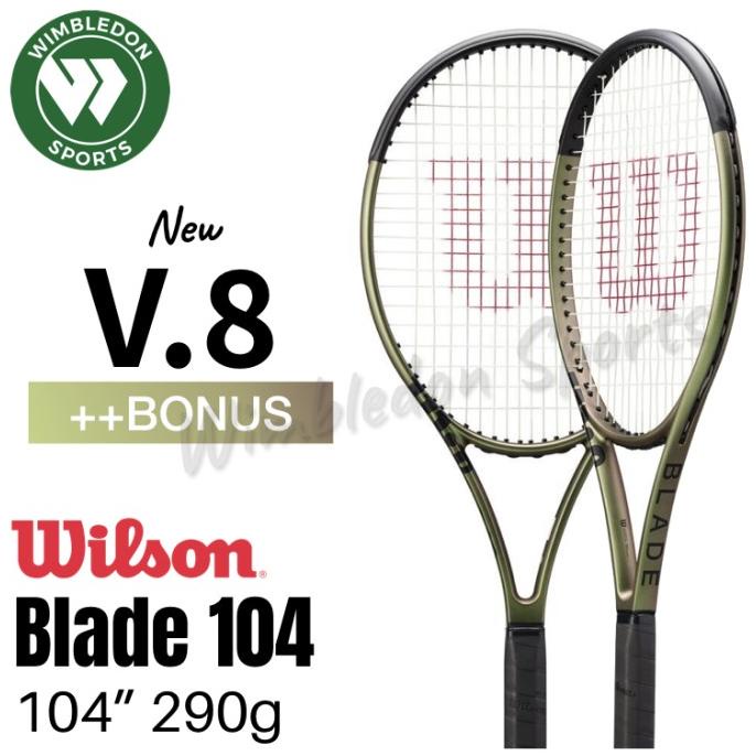 Raket Tenis Wilson Blade 104 v8 / Raket Wilson Blade v8