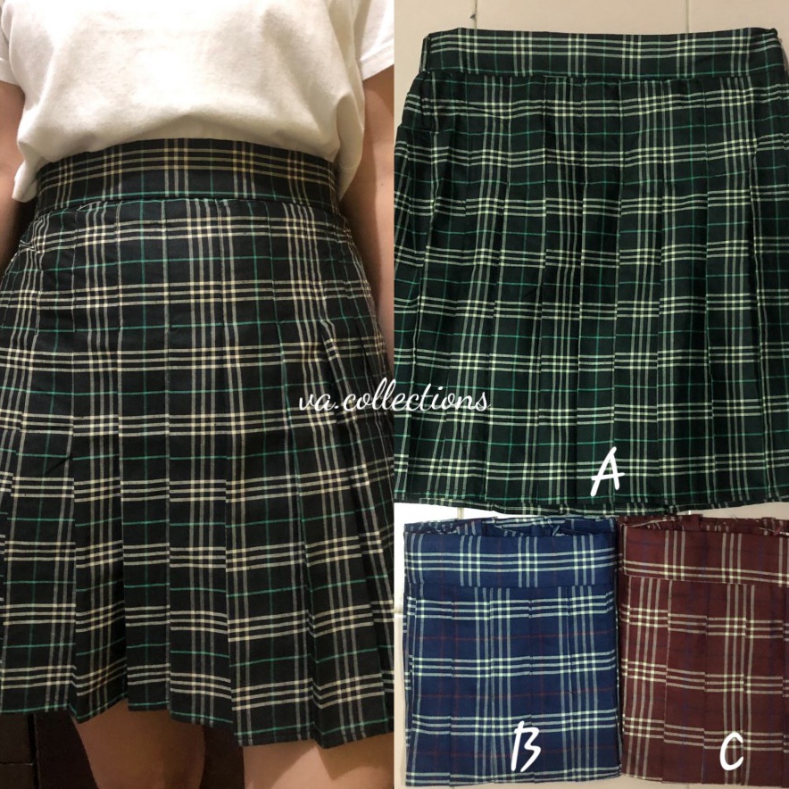 ⚡COD⚡ ROK REMPEL KOTAK TARTAN / ROK MINI KOREA / TENNIS SKIRT / ROK KOREAN STYLE