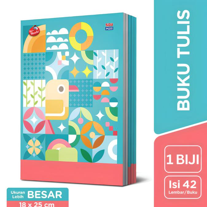 

Buku Tulis Sinar Dunia Sidu Maxi Isi 42 lembar - Ecer