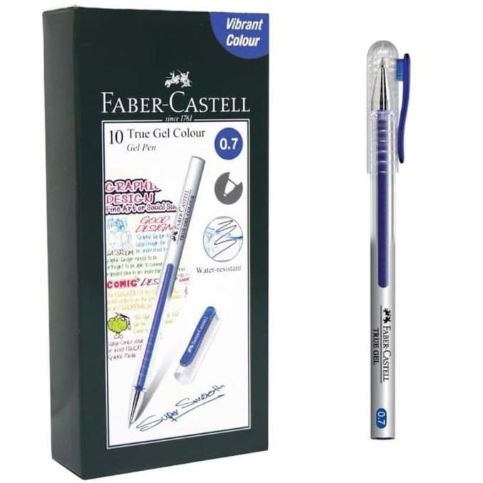 

Pulpen Bolpen Bolpoint Faber Castell True Gel 0.7