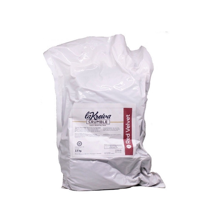 

Best seller RED VELVET LA KREIVA CRUMBLE FINE TOPPING 2.5 KG V7K