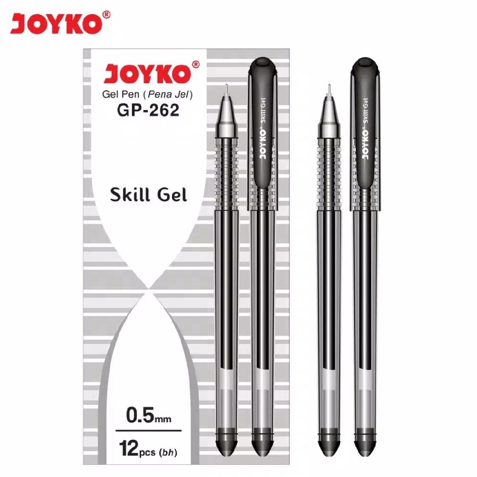 

✉|Murah Banget[DAVIS]Gel pen Joyko GP 262 Skill Gel (12 pcs)✱