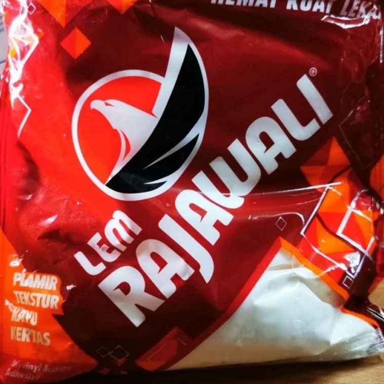 

Ready.. Lem putih rajawali 700gram plamir lem kayu 9GI