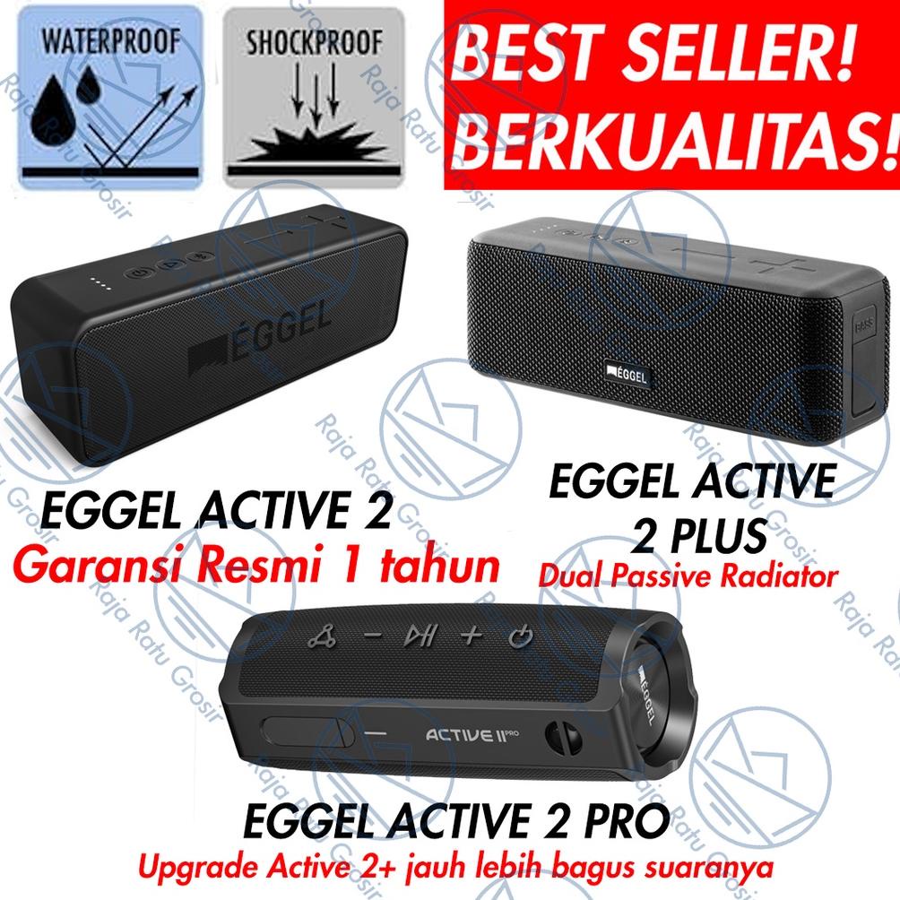 ENA827 SPEAKER EGGEL ACTIVE 2 PLUS PRO SPEAKER PORTABLE WIRELESS BLUETOOTH WATERPROOF OUTDOOR ANTI A