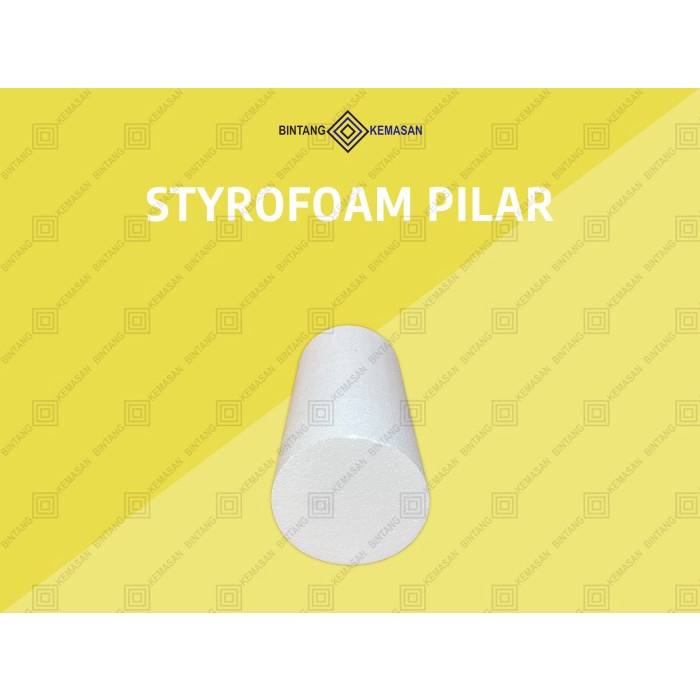 

Terlaris Styrofoam Pilar / Tabung / Bulat Diameter 10 X 100Cm