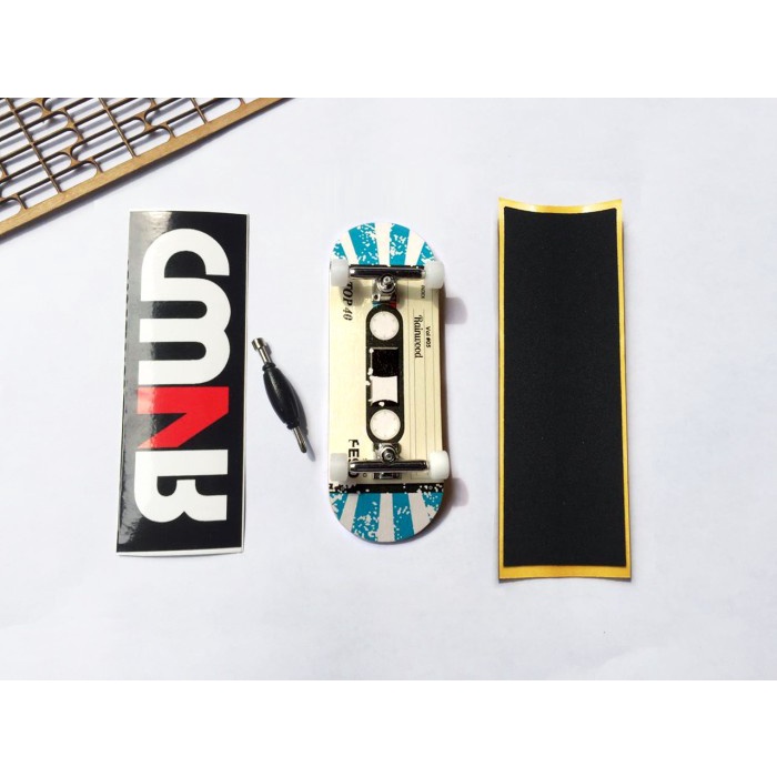 Terlaris Rainwood Fingerboard Fullset Single Axle Standart "Cassette"