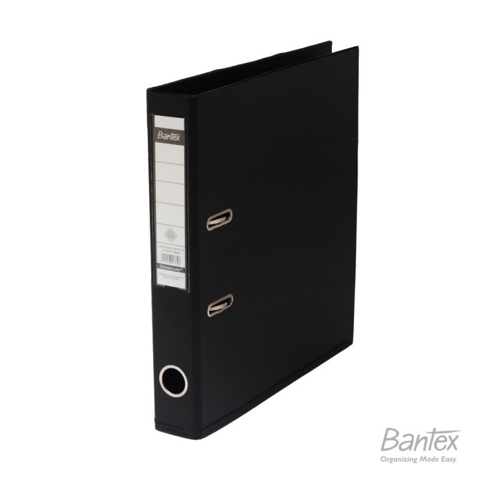 

Terlaris Bantex Ordner A4 5Cm Black - Anthracite Grey 1451V Pvc Laf