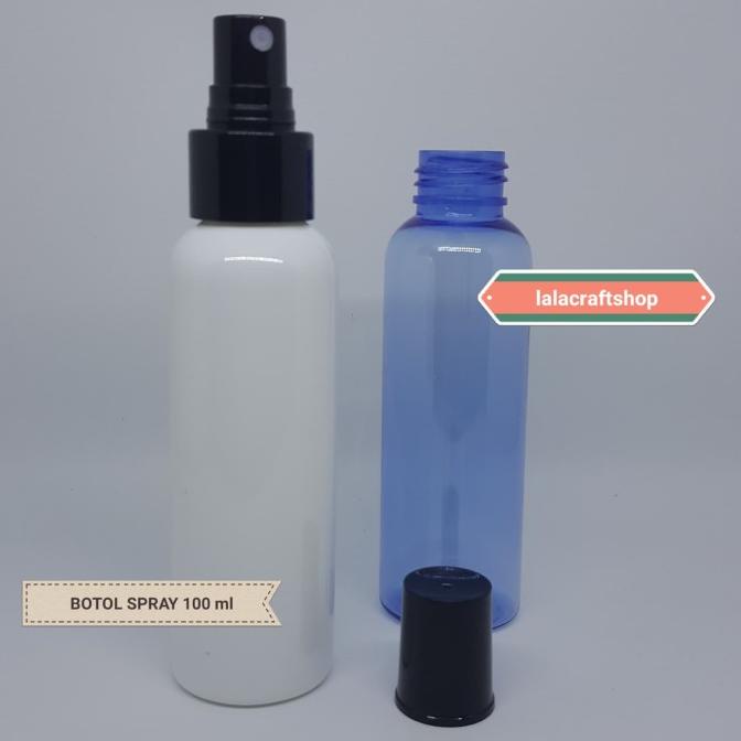 BOTOL PLASTIK SPRAY 100 ml /BOTOL KOSMETIK SPRAY 100 ml/10 pcs