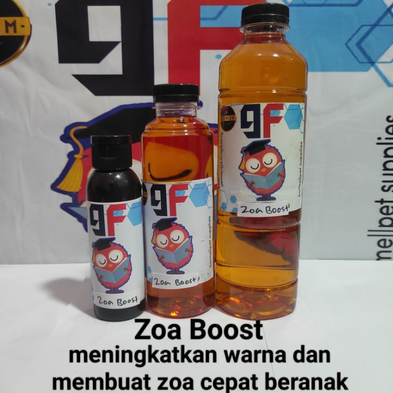 zoa boost nutrisi coral zoa aquarium laut 250ml