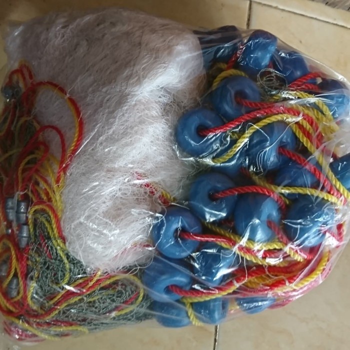 Terlaris Jaring Udang 3 Lapis Nilon