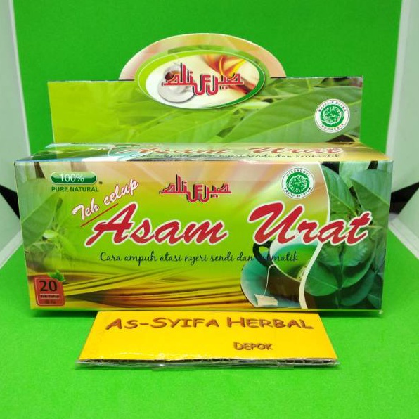 

TERMURAH Teh Celup Asam Urat Asli