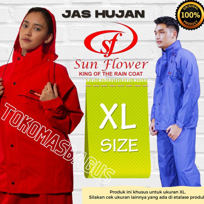 JAS HUJAN ORIGINAL SUN FLOWER SIZE XL