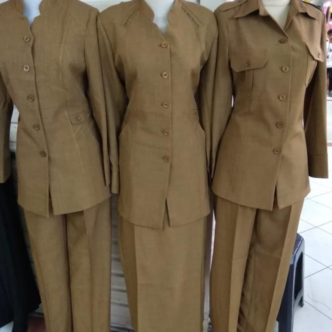 baju seragam pemda dinas pdh guru pns wanita