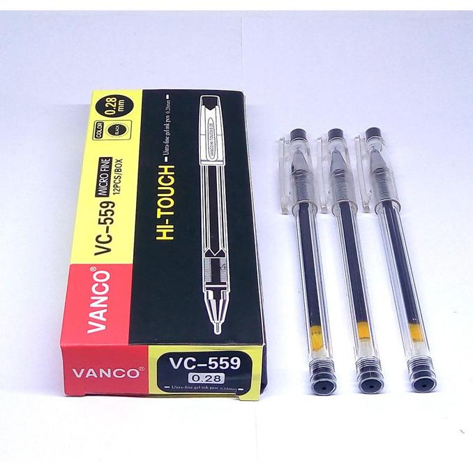 

Pulpen Bolpen Bolpoint Vanco HiTouch VC-559 0.28 mm sellanorimart