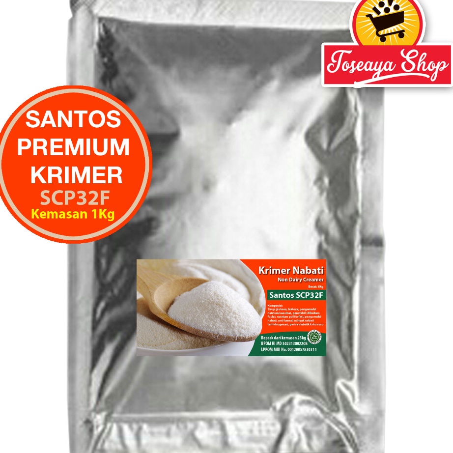 

↑Big Sale➜ V7HM0 Creamer/Krimer Santos Premium SCP32F 1Kg B89 Promo