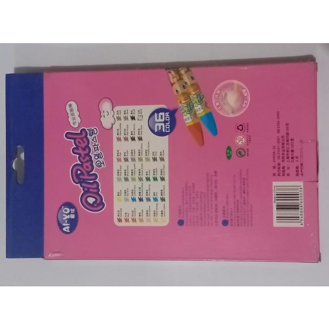 

OBRAL Krayon AI-YO 36 Warna