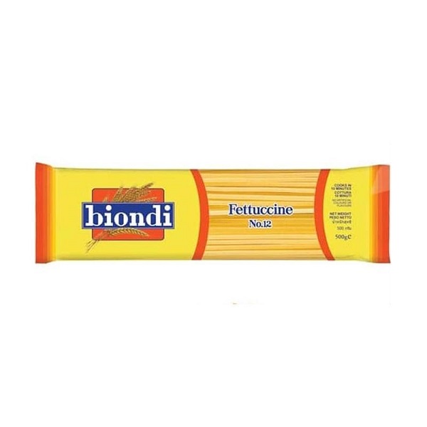 

BIONDI FETTUCCINE NO.12 500 GR - PASTA