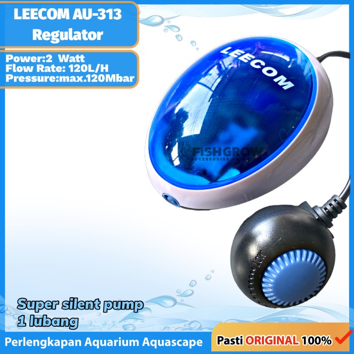LEECOM AU 313 AERATOR 1 LUBANG AQUARIUM AQUASCAPE AU313