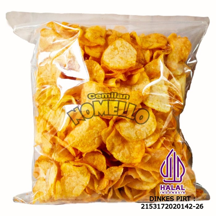 

Hemat !! Keripik Kentang Home Made 500Gr Aneka Rasa