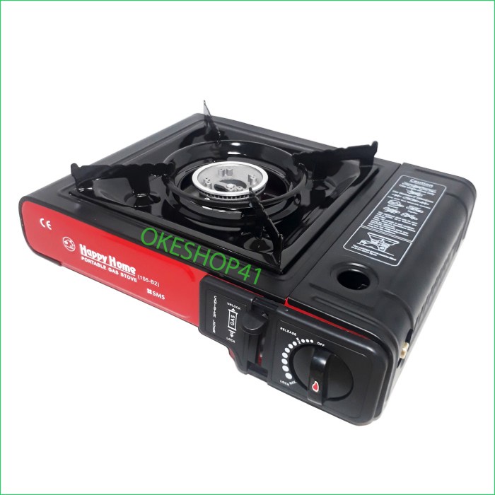 Happy Home Portable Gas Stove Kompor Portable 2 Fungsi