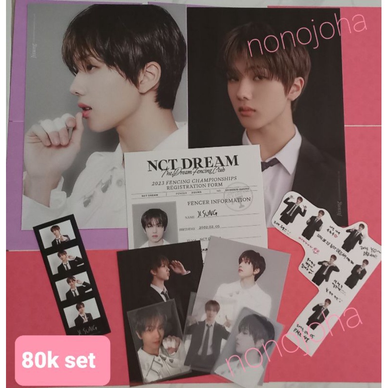 SG23 Ktown Jisung set