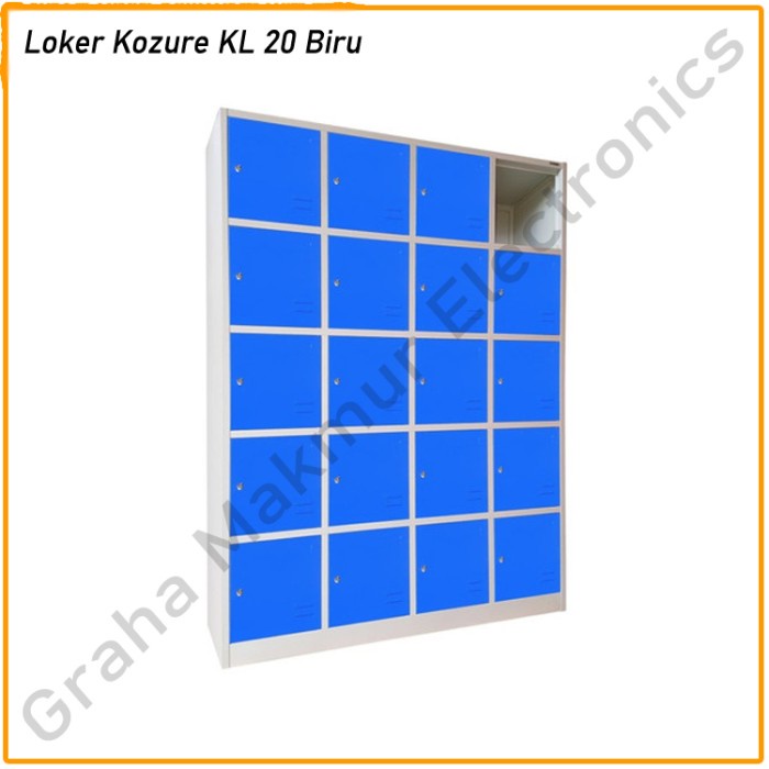 

Terlaris Loker Locker Lemari Kabinet Besi 20 Pintu Kozure Kl 20