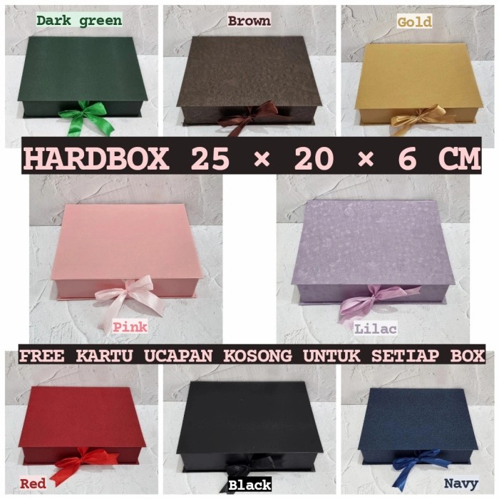 

Terlaris Kotak Kado 25X20X6 / Hardbox / Gift Box / Kotak Hadiah / Box Kado