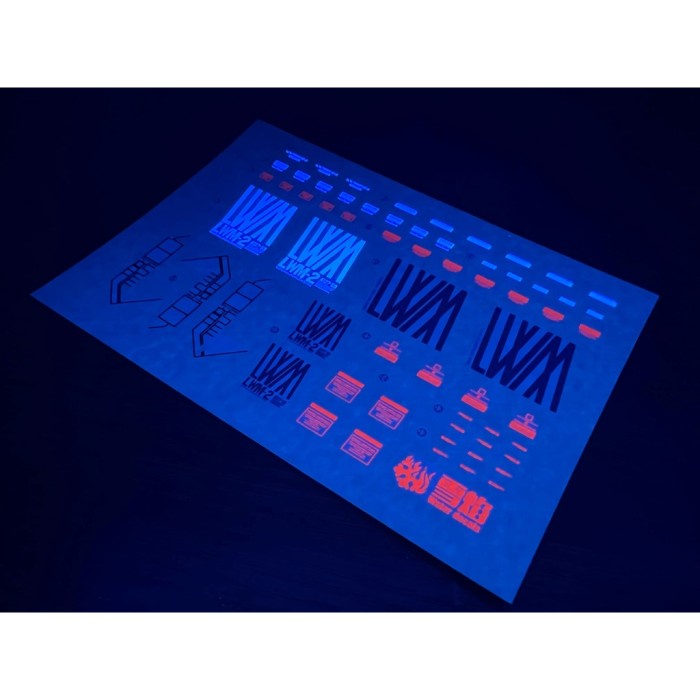 HOT SALE RE/100 GUNDAM LINDWURM WATER DECAL FLAMING SNOW STUDIO TERLARIS