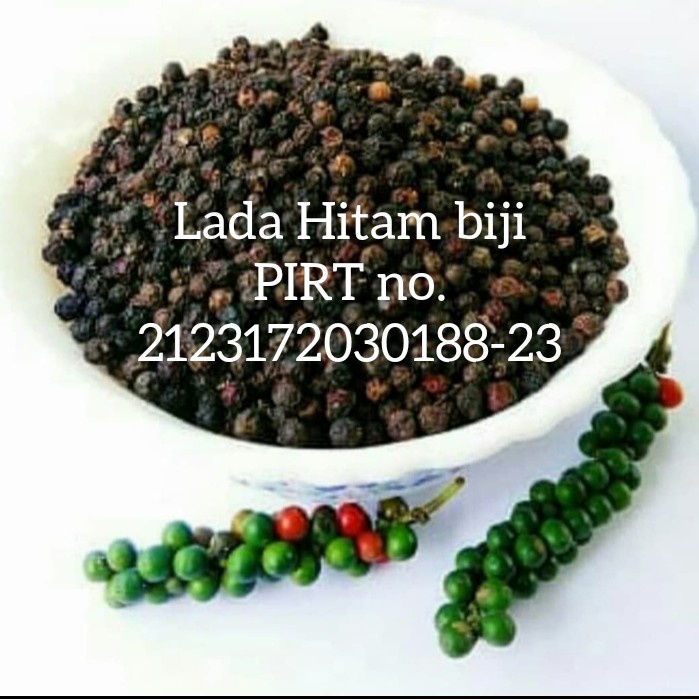 

Lada Hitam Bulat 500Gram/Merica/Bal Pepper Whole Higenis 500Gram