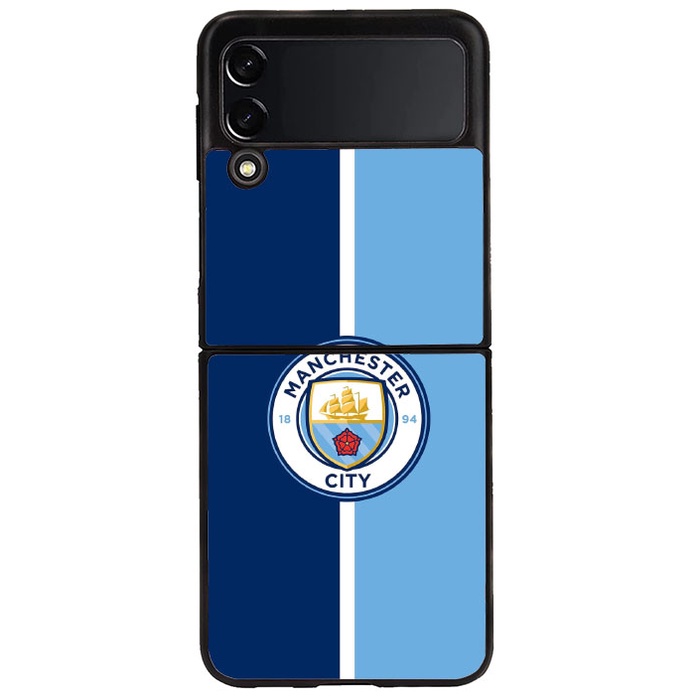 Case Casing Softcase Hardcase Samsung Galaxy Z Flip 3 4 Z Fold 3 4 Man City Logo DF356